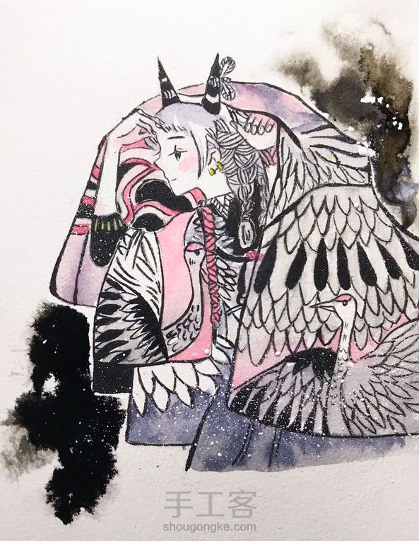 水彩画 by老方