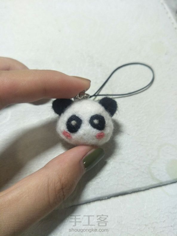 【羊毛毡】小熊猫