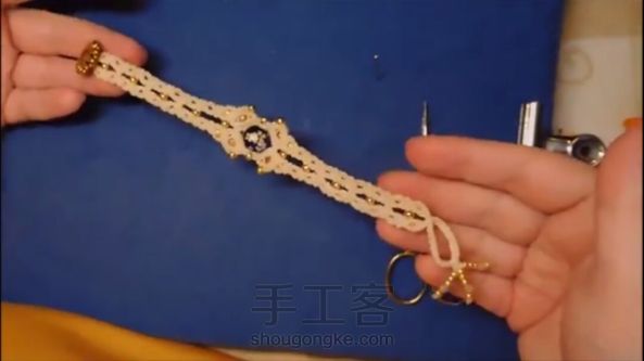 一颗大珠子手绳
