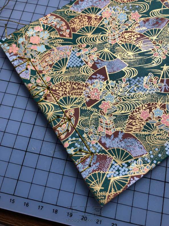 龟甲式 日式 和风 手缝 手帐 笔记本 装帧