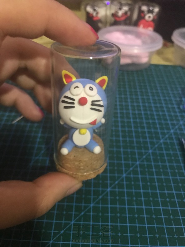 瓶装机器猫萌萌哒