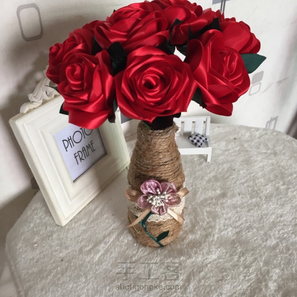 创意玫瑰花瓶