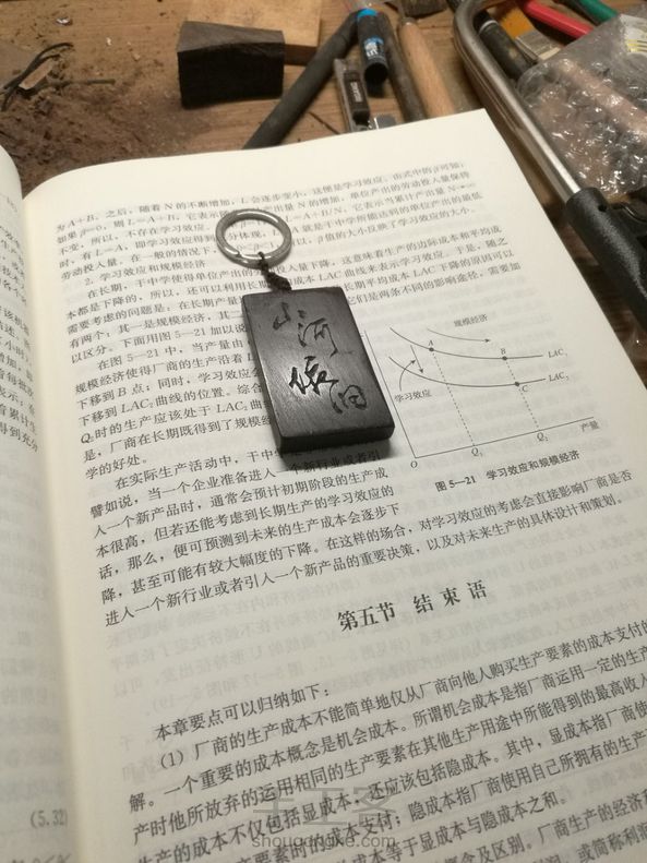 黑檀刻字牌