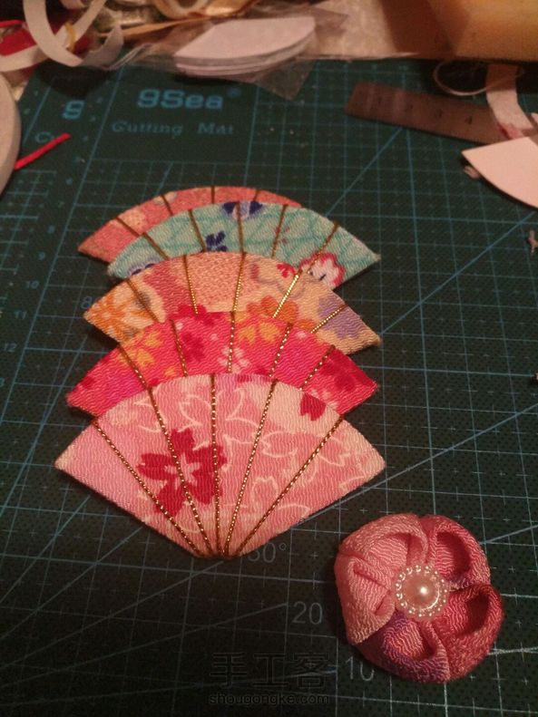 一起来做个和风扇子吧!