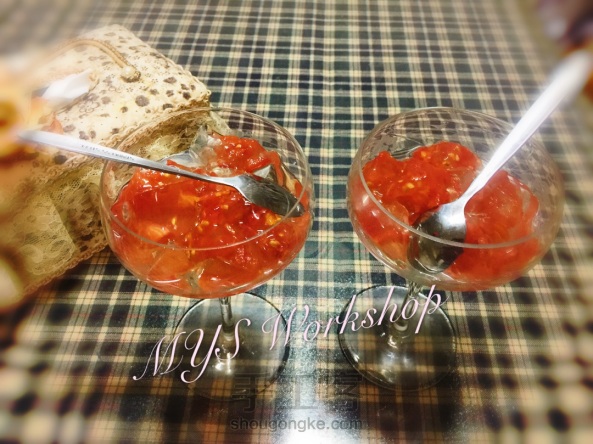 花样餐桌（13）-西红柿果冻