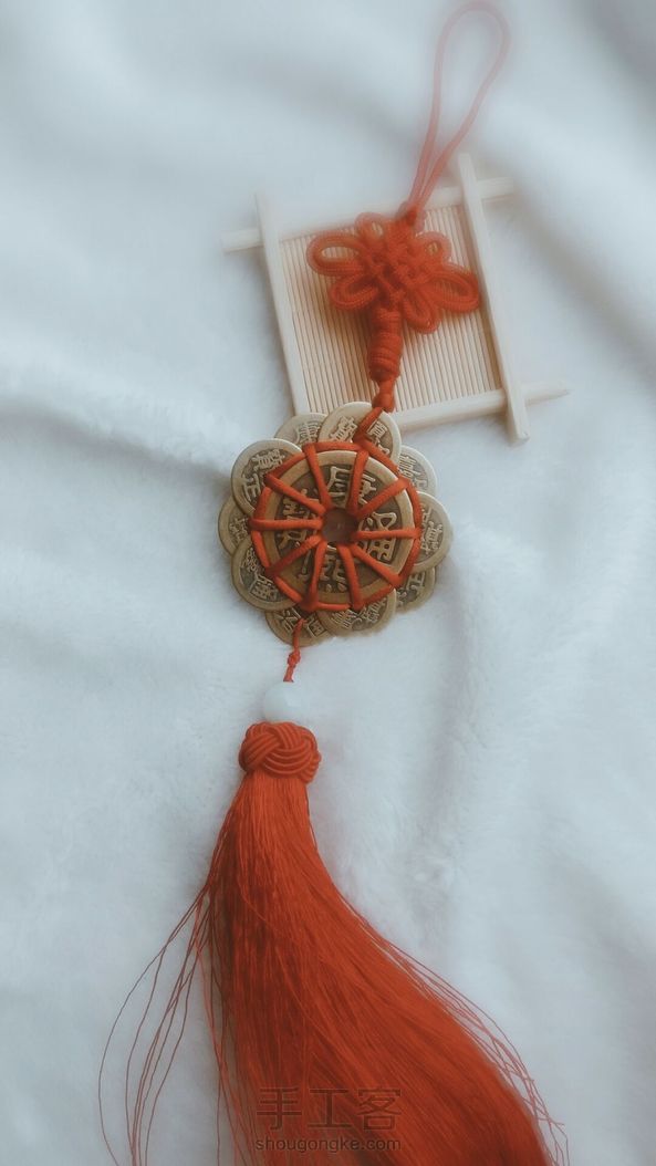 五帝钱挂件详细图解