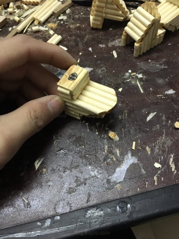 筷子DIY小马桶制作方法