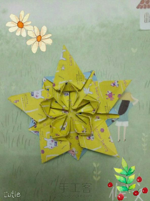 折纸樱花星🌸