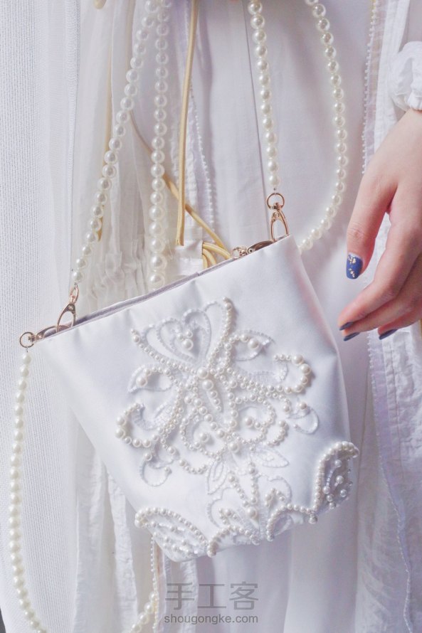 KIMI KOTO法式刺绣——珍珠包包