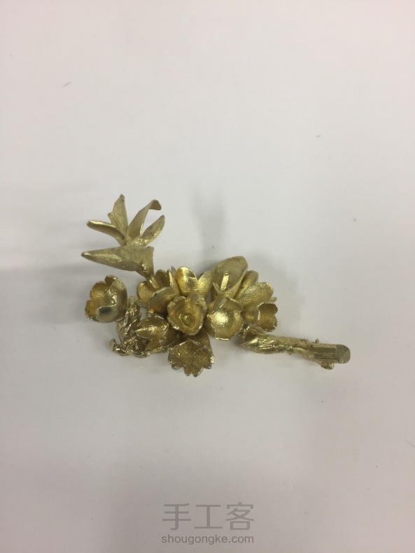 失蜡铸造(黄铜首饰