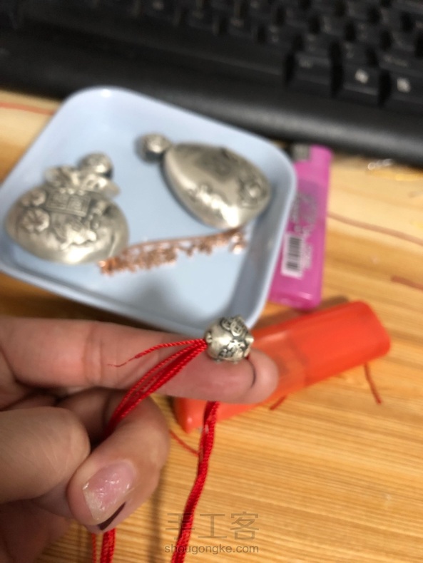 面对孔小空心不好过线,线多的如何过线