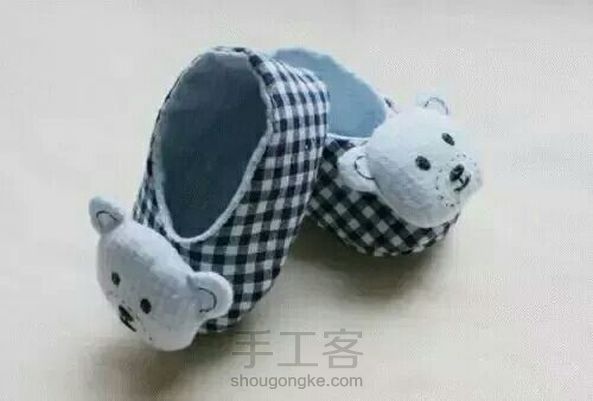 不用打版,婴儿鞋自己就能做,好看又省钱!【转载】
