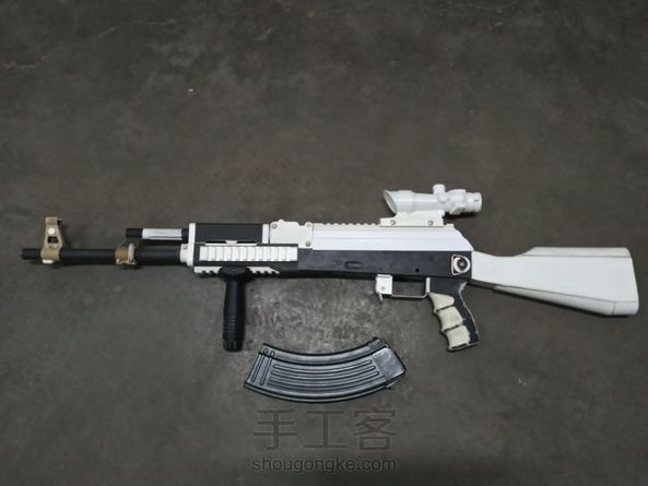 AK,自己改造。