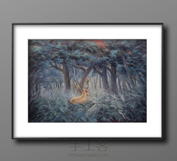 【水粉画】——风景