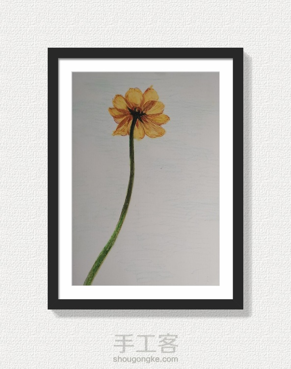 【油画棒】——《一束花》