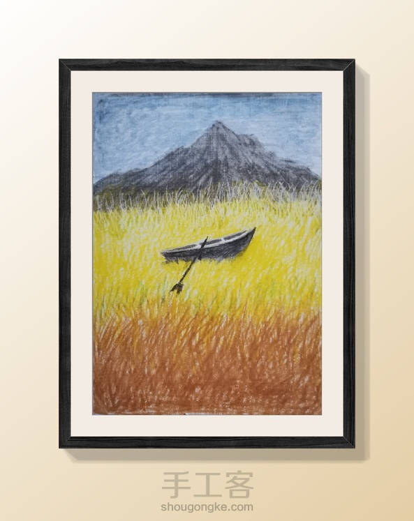 油画棒——《船》