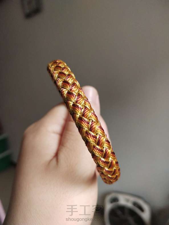 盘编龙鳞(锦鲤)手绳