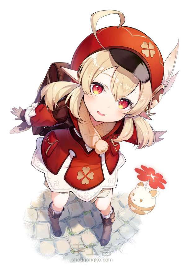 (原创)超轻粘土画眼