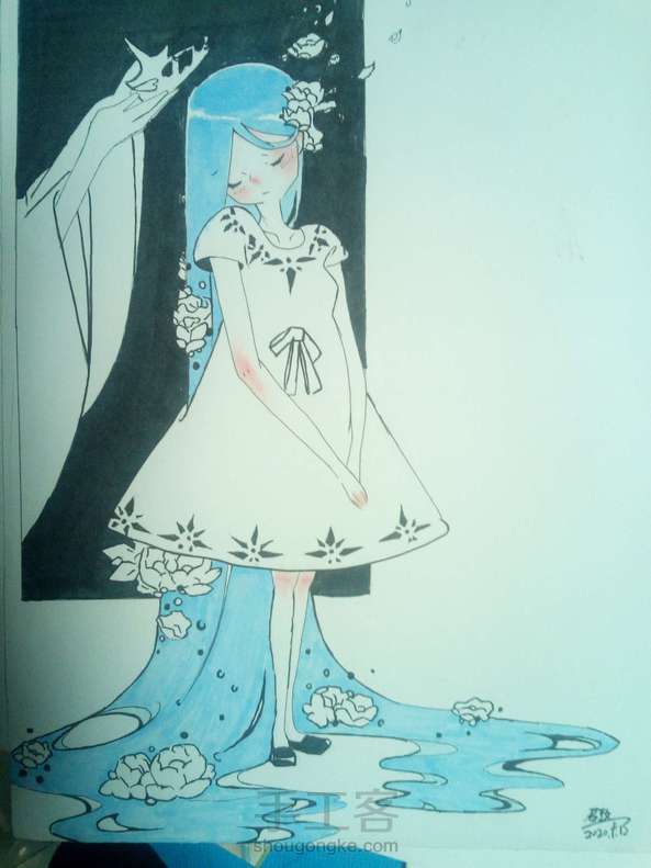 【临摹】治愈系小插画