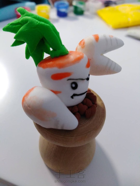 粘土制作植物大战僵尸系列之二