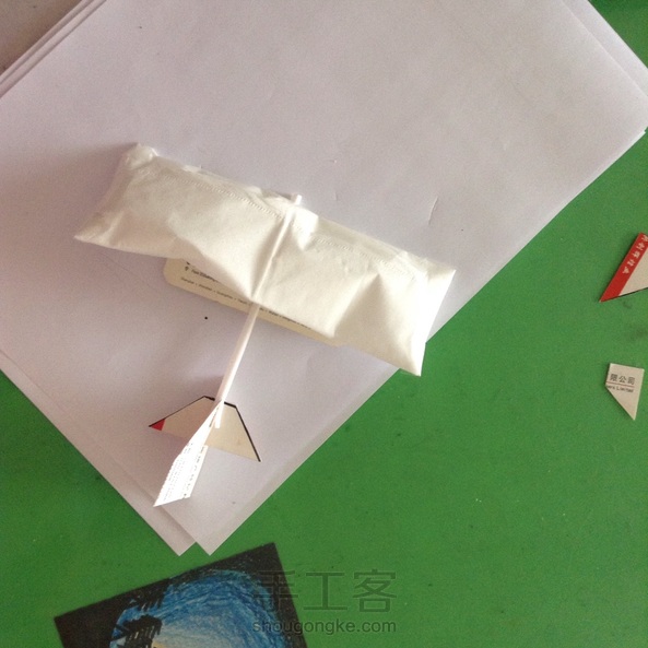 简易手工制作纸飞机模型