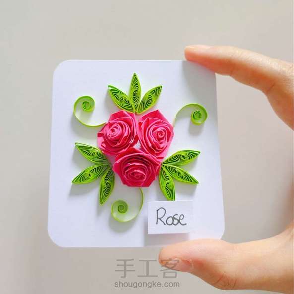 【衍纸🏷教程】玫瑰🌹Rose
