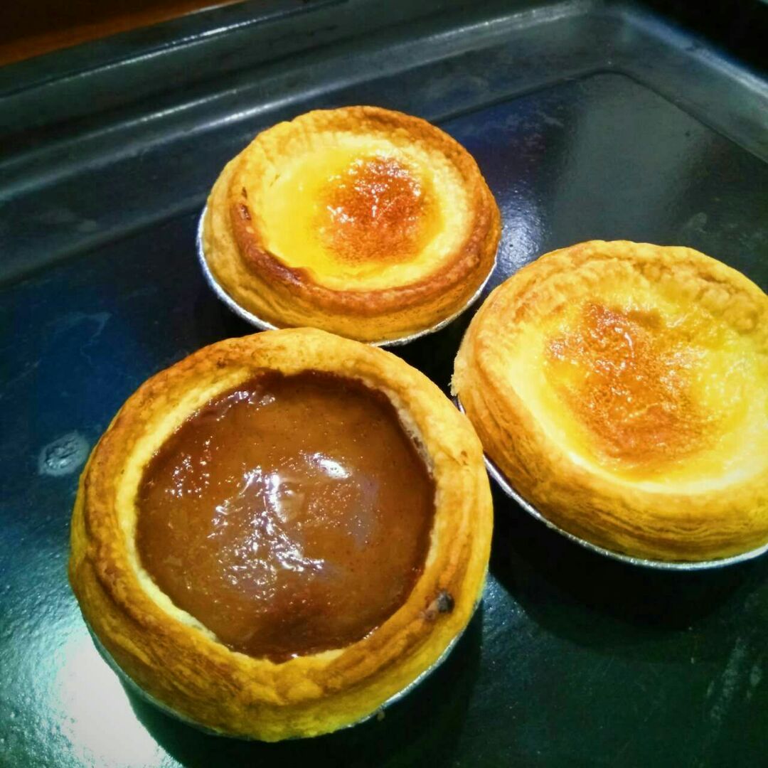 「Baking」巧克力蛋挞椰香蛋挞 第7步