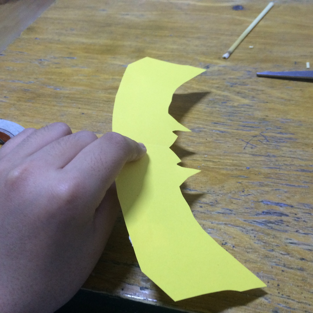 纸板飞机制作教程 第14步