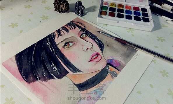 手绘 这个杀手不太冷