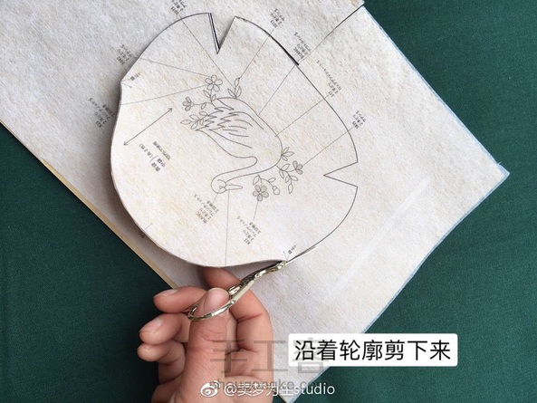 制作口金包/刺绣领子模板教程