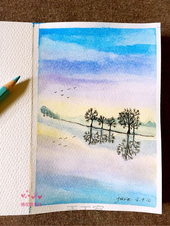 现实繁华 沉浸画中的宁静