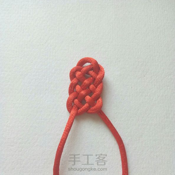 编绳入门 基础结 发簪结