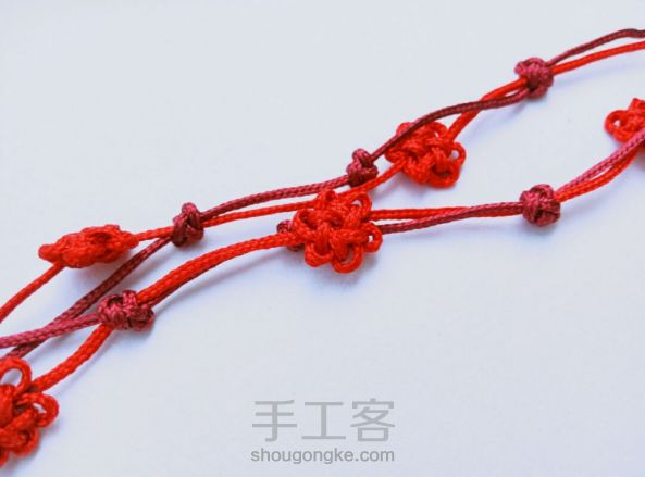 [年华]红绳编织手链首饰 古风文艺复古DIY