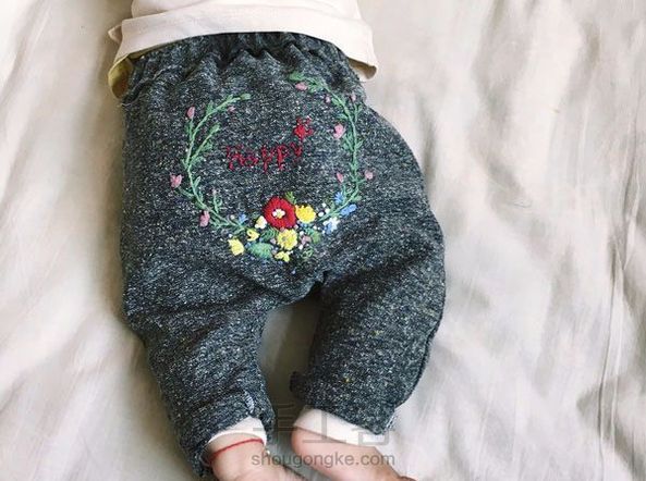 宝宝大屁屁拉风裤