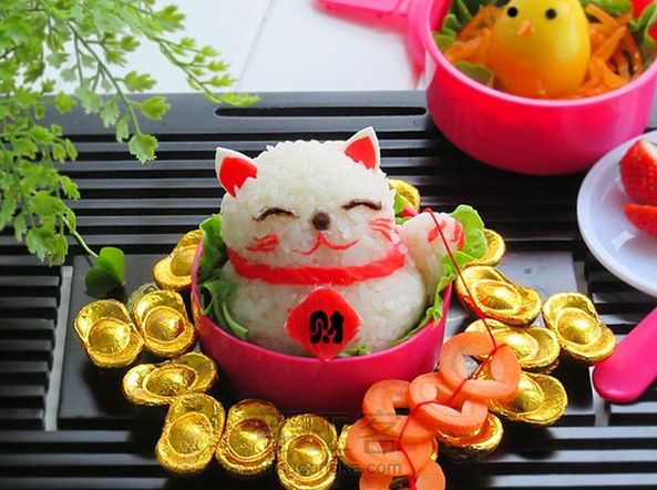 据说这种饭团,可以给你带来财运