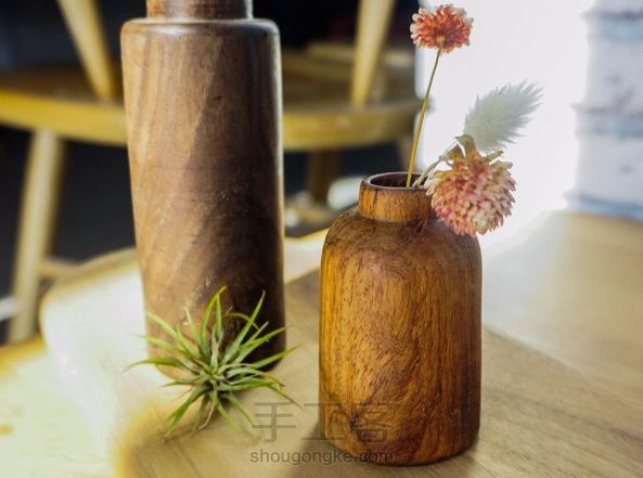 木质小花瓶制作