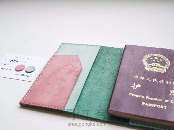 物致WUZHI手工皮具教程 | 植鞣革护照夹 陪你走遍全世界