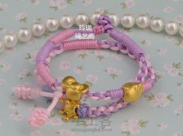 樱花手绳编织