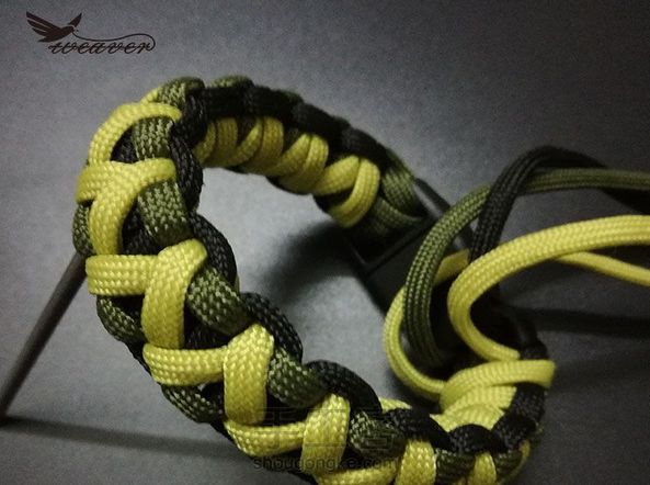 伞绳手环编织教程