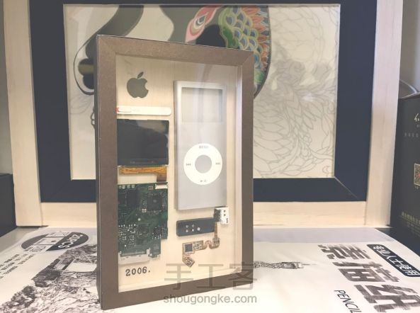 致敬旧设备——拆解装裱（Apple iPod nano）