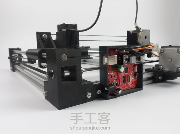 【cnc】自制一台桌面数控激光雕刻机