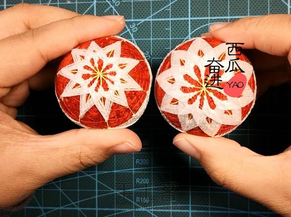 【手鞠球】成品球(雅红)