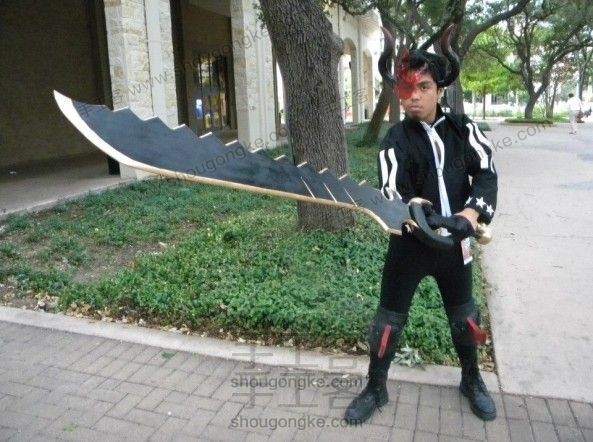 DIY手工教程 :cosplay黑金之锯