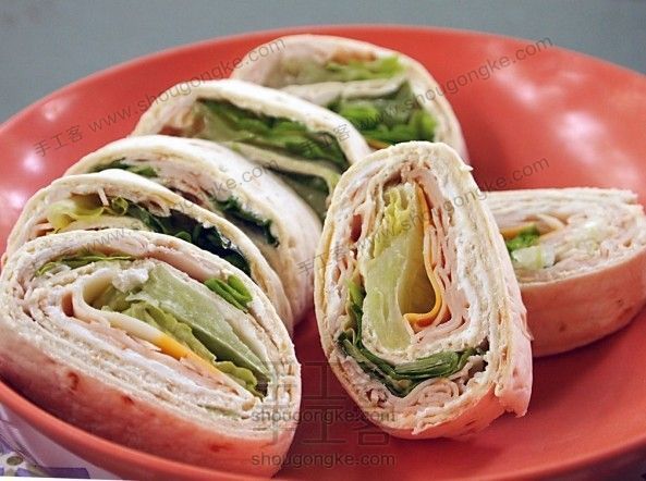 【来一发】奶酪鸡肉卷教程