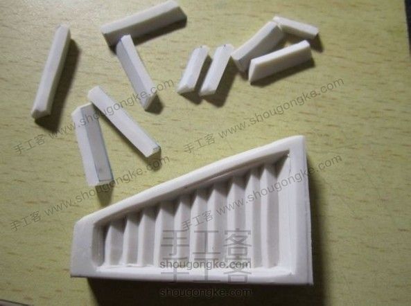 【橡皮章技巧篇】搓衣板和小圆点 教程