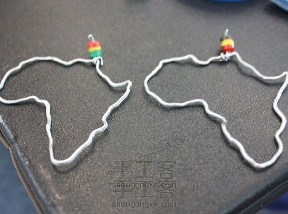 【你来自哪个洲】DIY 非洲耳环