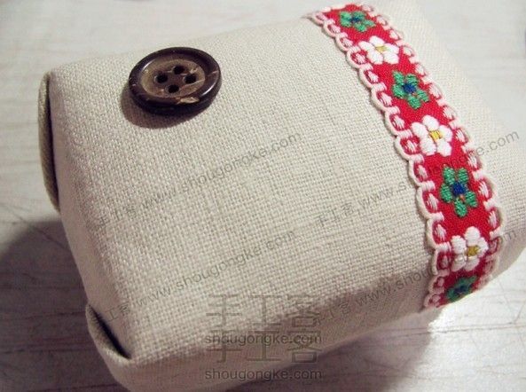 棉麻の私物盒【礼物盒，首饰盒……