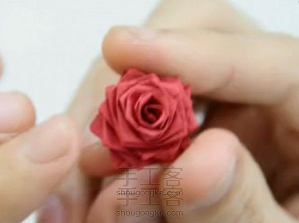 川崎玫瑰视频教程 唯美玫瑰折法