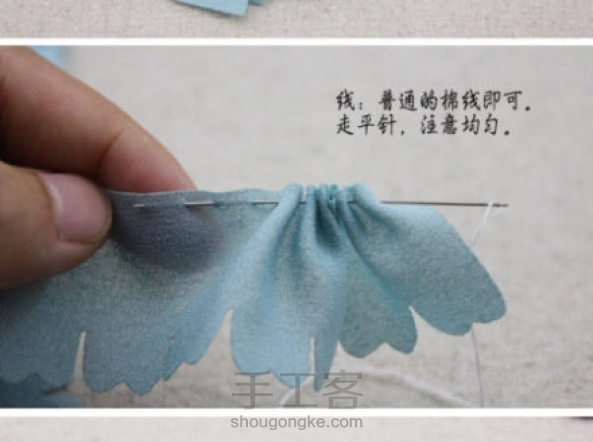 田园风DIY头花制作 教你怎样做布花手工头花制作方法
