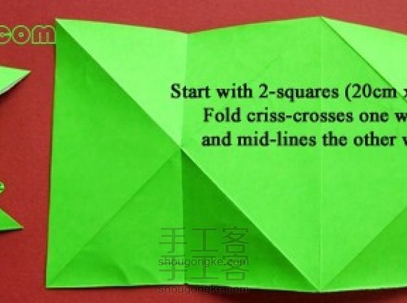 教你怎么折纸青蛙 一个会跳的青蛙DIY步骤